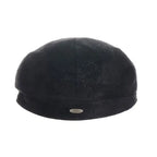 Scala Hood - Leather Flat Cap