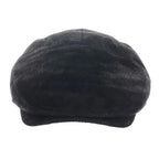 Scala Hood - Leather Flat Cap