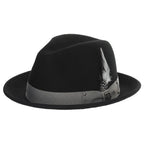 Stacy Adams Riven - Wool Fedora Hat
