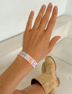 Saved Micro Bead String Bracelet