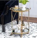 Park HIll | Hampton Round Tray Serving Cart