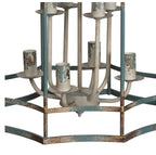 Park Hill | Canton Chandelier – Antique Iron Lantern Light