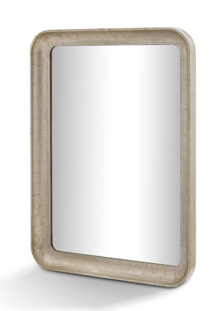 Park Hill | Cove Portrait Wall Mirror – Champagne Silver Leaf Frame