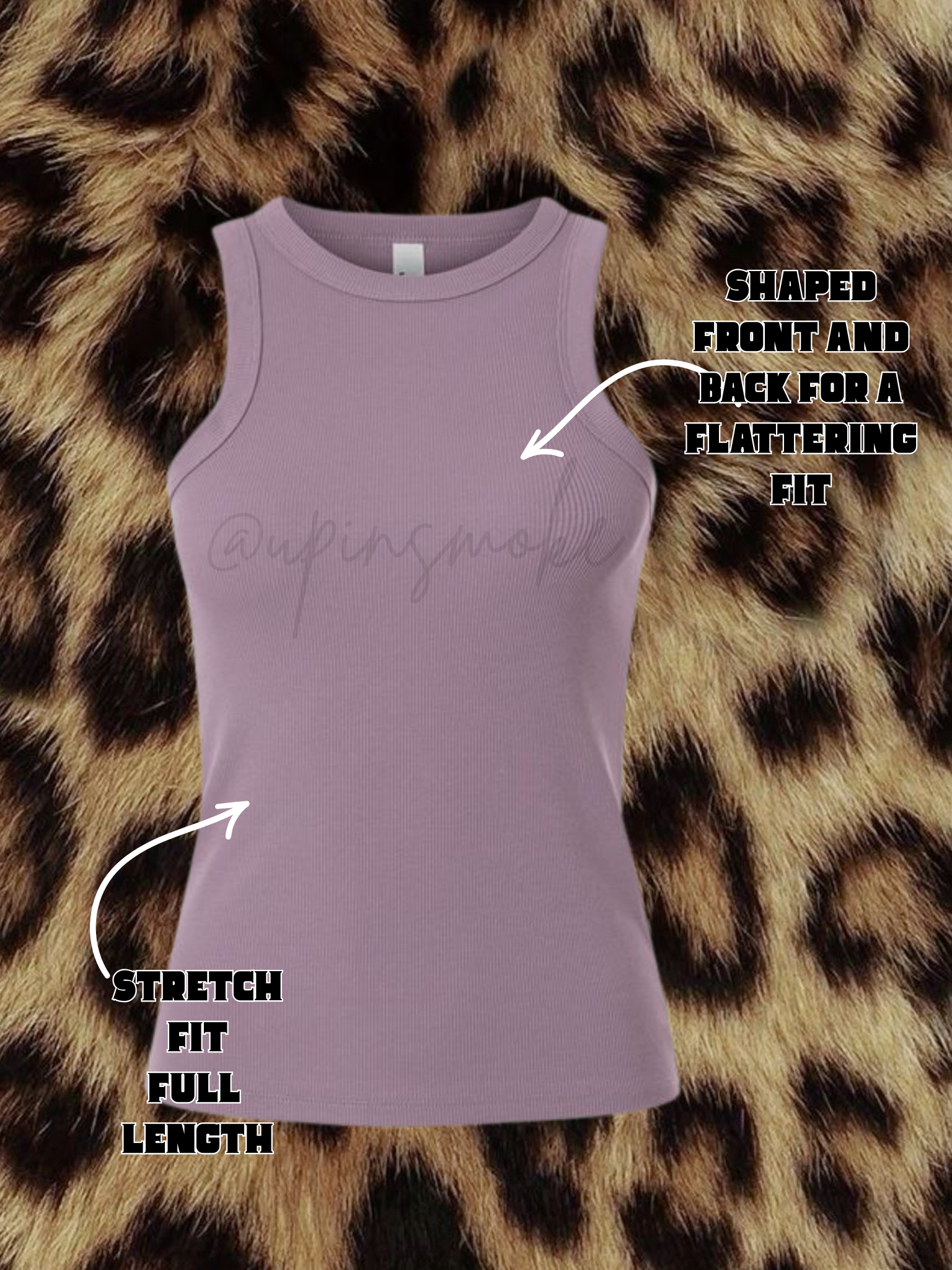 Boho Eagle ribbed baby tank