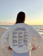Talk to God Unisex Crewneck