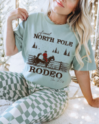 North Pole rodeo tee
