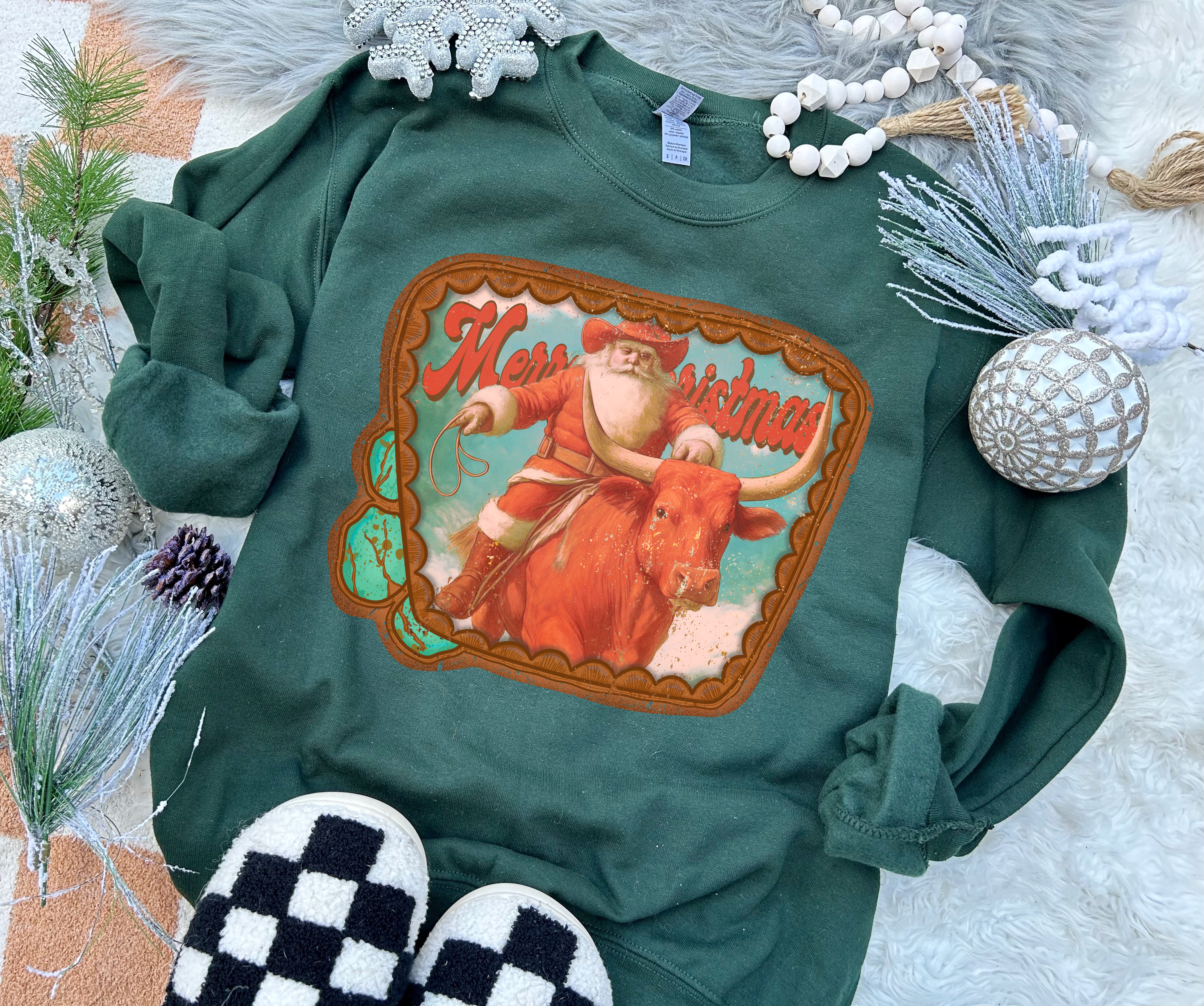 Vintage Santa Crew