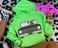 Til death customs Neon hoodie