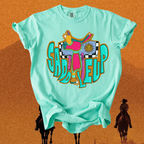 Psychedelic Saddle Tee