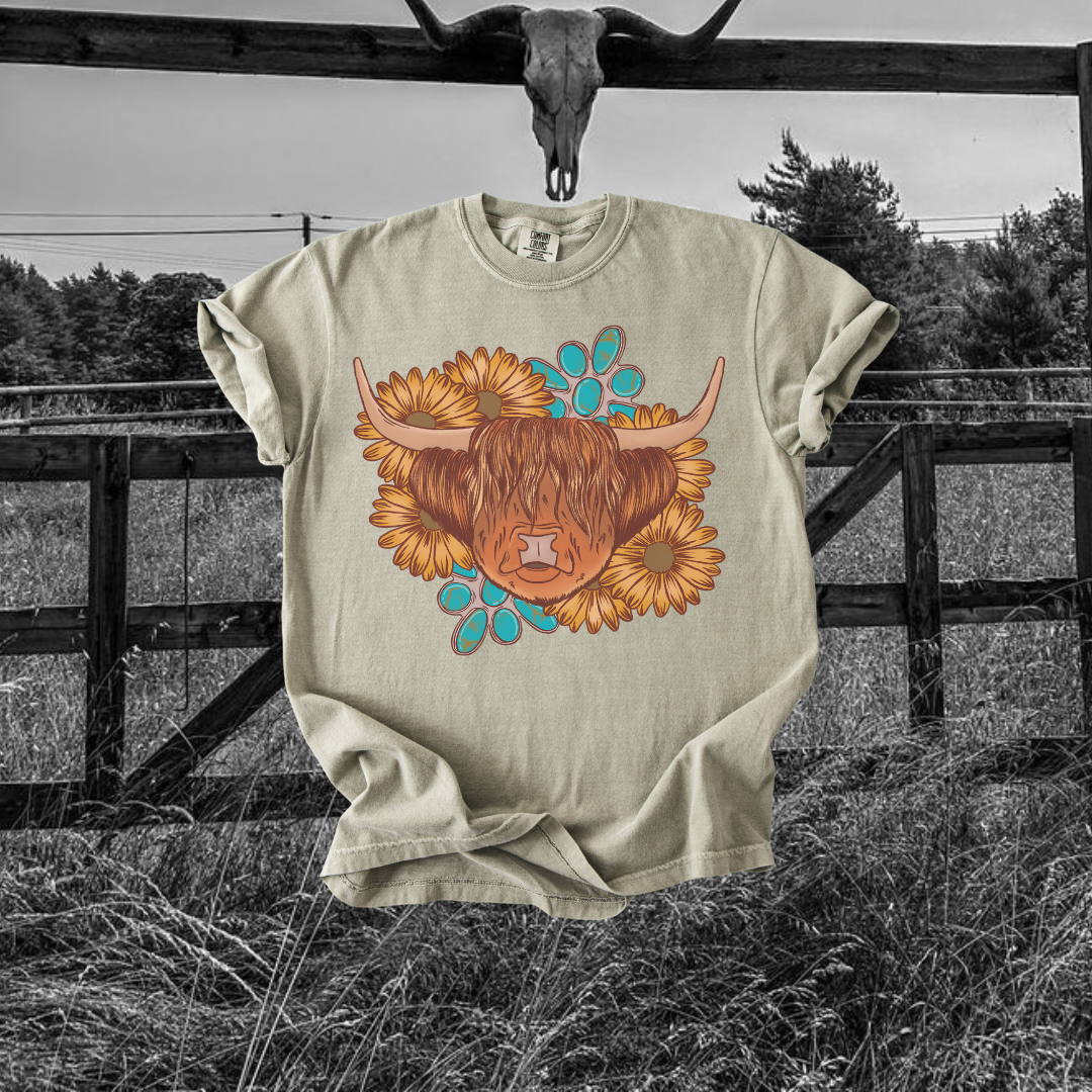 Boujee Highland tee