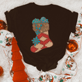 Turquoise stocking tee