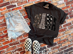 Zebra 8 ball Mama tee