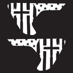 One Nation Cross Vent Decals