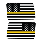 Thin Yellow Flag Rear Window Jeep Graphic
