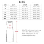 Baha Ranch Retro Pop Western Bodycon Side Slit Maxi Dress