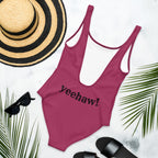 Baha Ranch Yeehaw Ride Cowboy Ride One-Piece Swimsuit