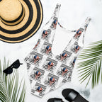 Baha Ranch Yeehaw Come & Take It One-Piece Swimsuit