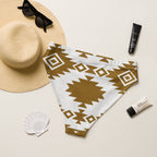 Baha Ranch Yeehaw Bold Brown Aztec Bikini Bottom