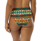 Baha Ranch Yeehaw Mustard Aztec Bikini Bottom