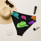 Baha Ranch Yeehaw All Neon Hat Bikini Bottom