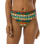 Baha Ranch Yeehaw Mustard Aztec Bikini Bottom