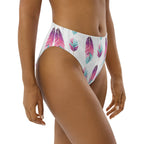 Baha Ranch Yeehaw Boho Feather Bikini Bottom