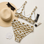 Baha Ranch Yeehaw Brown Aztec Bikini