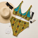 Baha Ranch Yeehaw Mustard Aztec Bikini