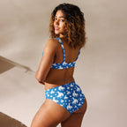 Baha Ranch Yeehaw Blue Rodeo Cowboy Bikini