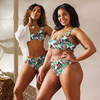 Baha Ranch Yeehaw Funky Cowgirl Collage Bikini