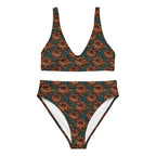 Baha Ranch Yeehaw Floral Leather Print Bikini