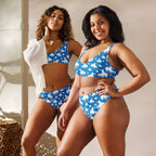 Baha Ranch Yeehaw Blue Rodeo Cowboy Bikini
