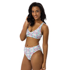 Baha Ranch Yeehaw Pink Turquoise Bikini