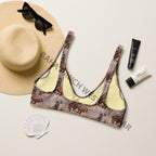 Baha Ranch Yeehaw Vintage Cowboy Bronc Bikini Top