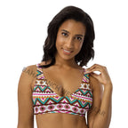 Baha Ranch Yeehaw Multi Aztec Bikini Top