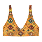 Baha Ranch Yeehaw Golden Aztec Bikini Top