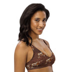 Baha Ranch Yeehaw Leather & Longhorns Bikini Top