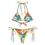 Baha Ranch Yeehaw Flower Child Retro String Bikini