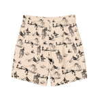 Baha Ranch Yeehaw Cowboy Ranch Men's Swim Trunks