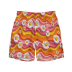 Baha Ranch Yeehaw Groovy Floral Men's Swim Trunks