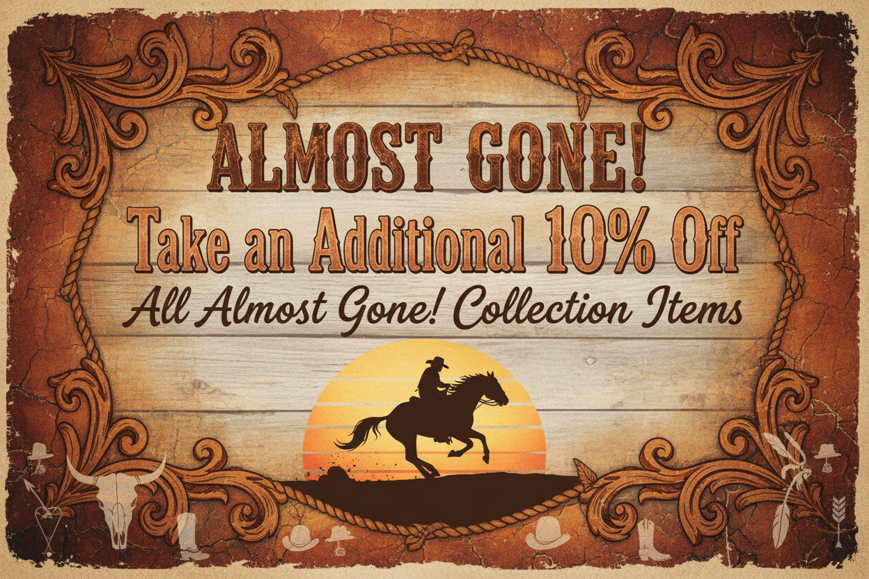 Almost Gone! 10% Off Banner