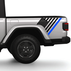 American Flag with Blue Stripe Bedside Gladiator Graphics