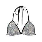Faded Camo Triangle Bikini Top