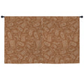 Western Print Curtains (52" x 63" ) Made in America