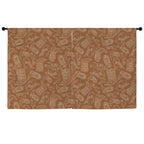 Western Print Curtains (52" x 63" ) Made in America