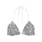 Faded Camo Triangle Bikini Top