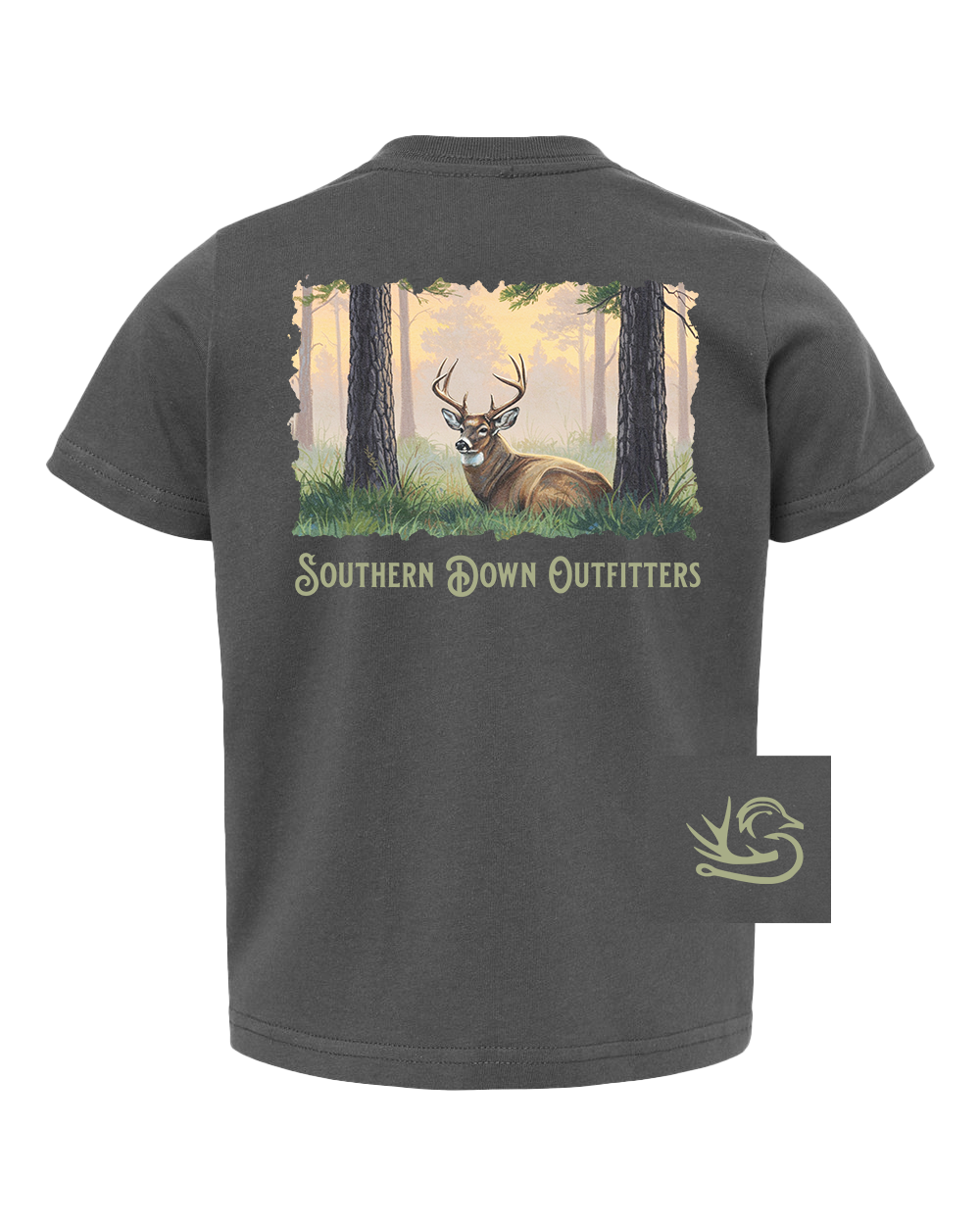 Bedded Down Buck Toddler Tee