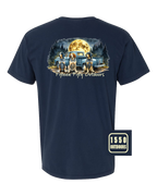 Blue Tick Moon Pocket Tee