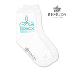 Boot Stitch Kids Western Crew Socks