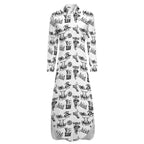 Baha Ranch Cowboy Print Western Duster Dress